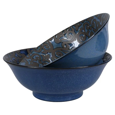 BIA Cordon Bleu Set of 2 8 Ellyn Dining Bowls Blue