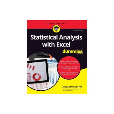 Statistical Analysis with Excel for Dummies - 5th Edition by Joseph Schmuller (Paperback)