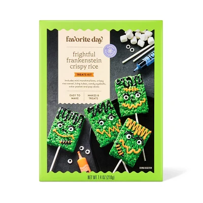 Frightful Frankenstein Crispy Rice Treats Kit - 7.4oz - Halloween - Favorite Day