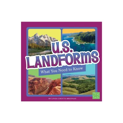 U.S. Landforms - (Fact Files) by Linda Crotta Brennan (Paperback)