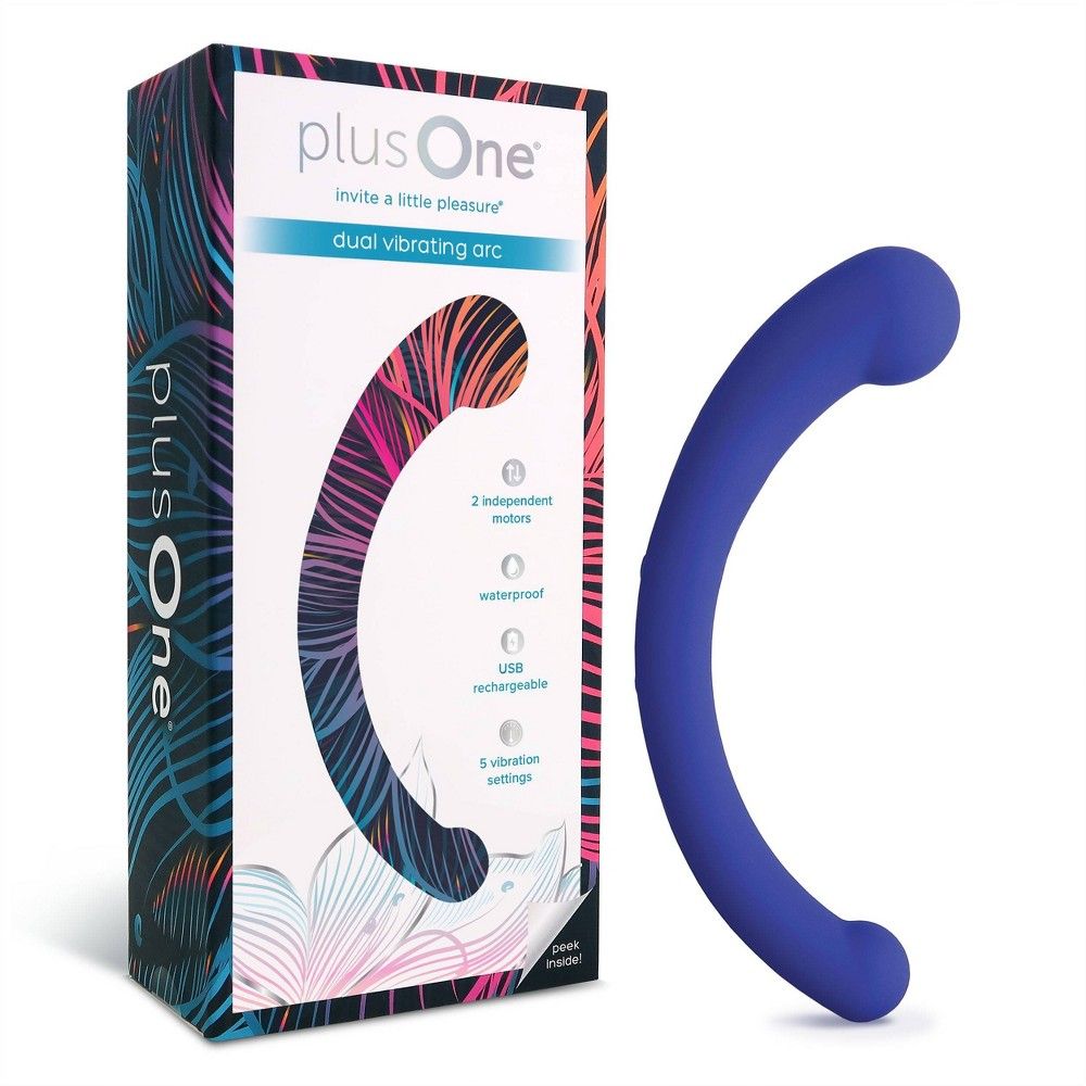 PlusOne Dual Vibrating Arc Rechargeable and Waterproof Vibrator - Target in  Irvine, CA