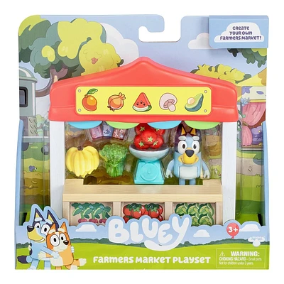 Bluey Farmers Market Playset