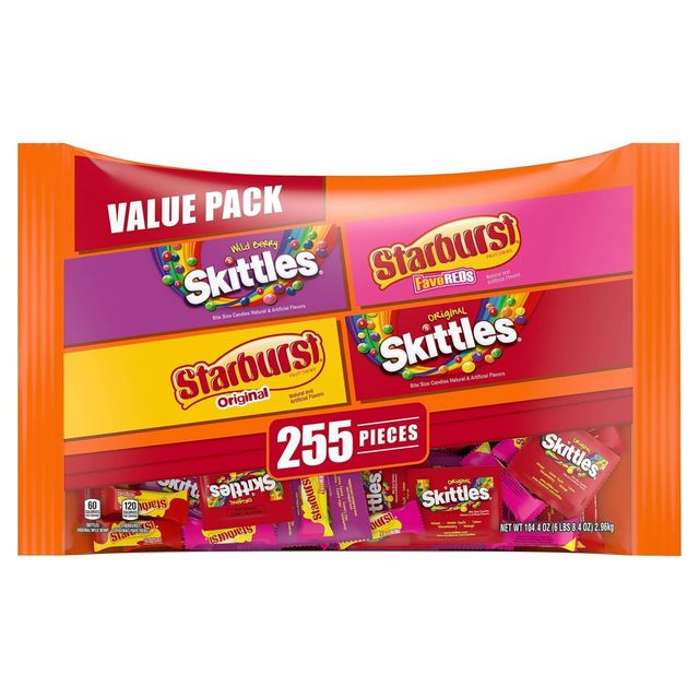 Mars Skittles Starburst Snickers Twix And M&ms Halloween Candy Variety Pack  Fun Size - 160ct/66.69oz : Target