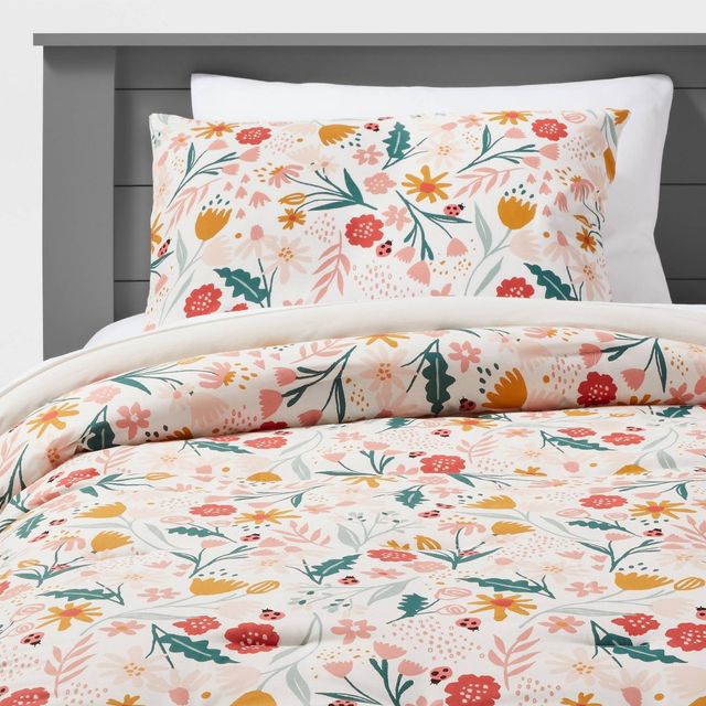 Garden Floral Kids Comforter Set