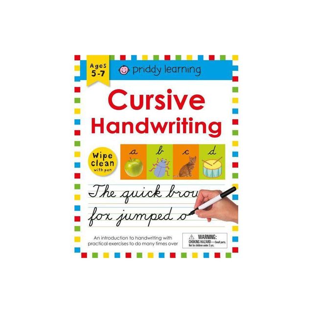 Wipe Clean Workbook : Cursive Handwriting (Paperback) (Roger Priddy)