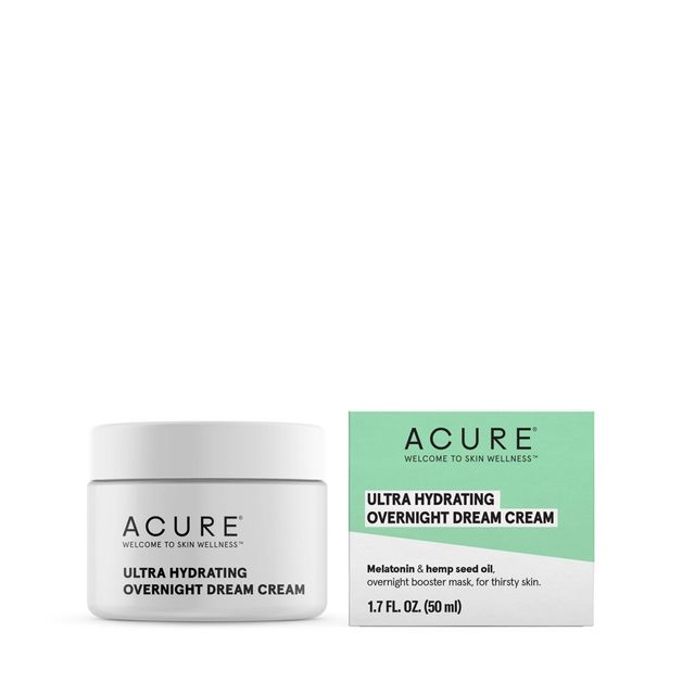 Acure Ultra Hydrating Overnight Dream Cream - 1.7 fl oz