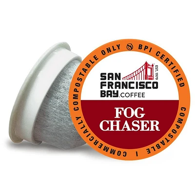 San Francisco Bay Coffee Fog Chaser Medium Roast Coffee - 80ct