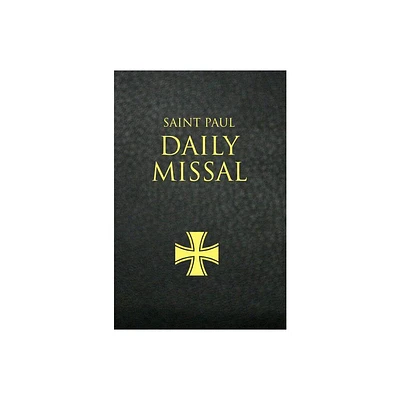 Saint Paul Daily Missal (Black) - by Daughters of St Paul (Leather Bound)