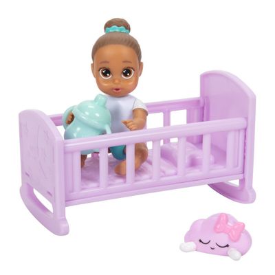 Perfectly Cute My Lil Surprise 4 Baby Doll with Crib