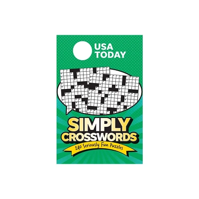 USA Today Simply Crosswords - (USA Today Puzzles) by Usa Today (Paperback)