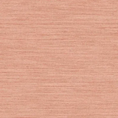 Tempaper & Co. Faux Horizontal Grasscloth Removable Peel and Stick Wallpaper, Textured Salmon, 56 sq. ft.