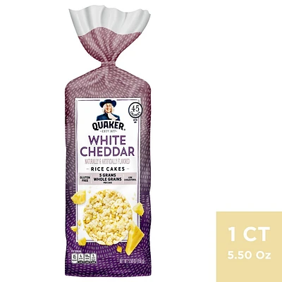 Quaker White Cheddar Rice Cakes 5.50oz