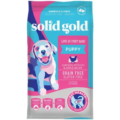 Solid Gold Love at First Bark Puppy Dry Dog Food with Chicken Flavor - 4lbs