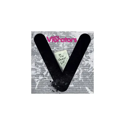 The Vibrators - On The Guest List - Pink/Black Splatter (Vinyl)