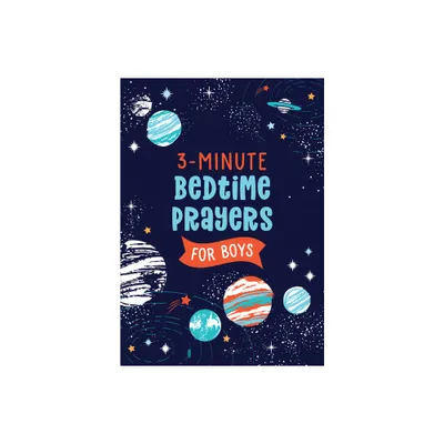 3-Minute Bedtime Prayers for Boys - (3-Minute Devotions) by Janice Thompson (Paperback)