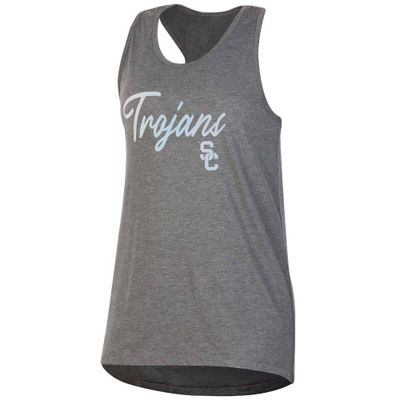 NCAA USC Trojans Womens Racerback Tank Top