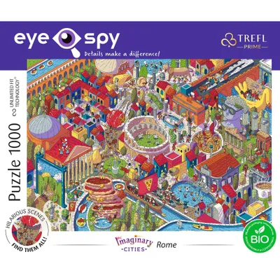 Trefl UFT EyeSpy Imaginary Cities: Rome Italy 1000pc Puzzle