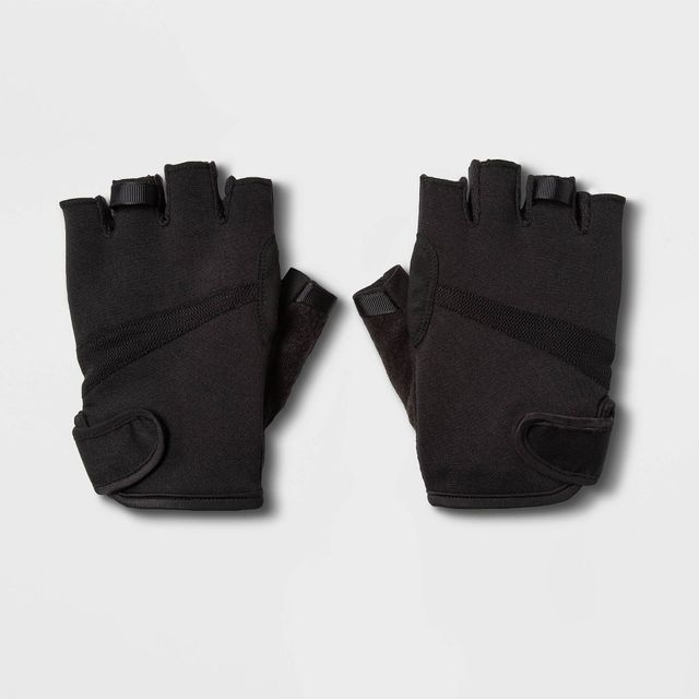 Mens Strength Training Gloves Black