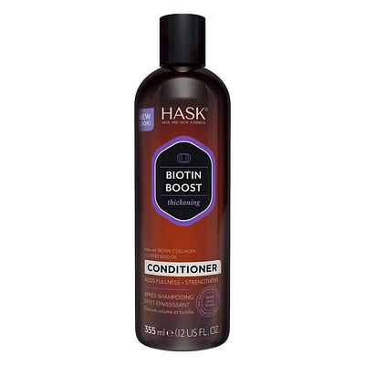 Hask Biotin Boost Thickening Conditioner with Biotin, Collagen and Coffee - 12 fl oz