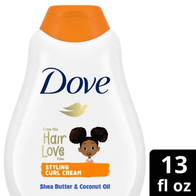 Dove Beauty Kids Styling Curl Cream for Coils, Curls & Waves - 13 fl oz