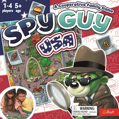 Trefl Spy Guy USA Board Game