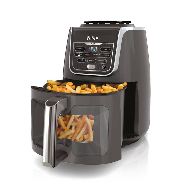 Ninja Foodi 6qt 5-in-1 2-Basket Air Fryer w DualZone Technolo DZ090