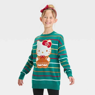 Girls Hello Kitty Gingerbread Sweater