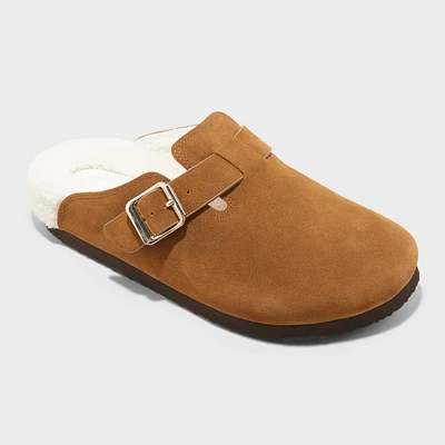 Womens Polly Shearling Mule Clogs