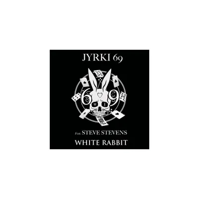 Steve Stevens - White Rabbit - Black/white Splatter (Colored Vinyl Black White) (vinyl 7 inch single)