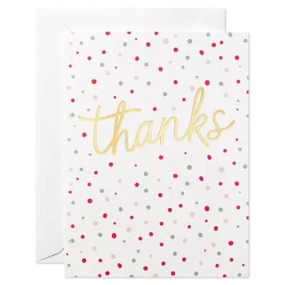 10ct Dots Thank You Notes