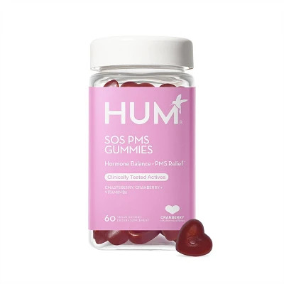 HUM Nutrition SOS PMS for PMS Relief & Mood Support Vegan Gummies - 60ct