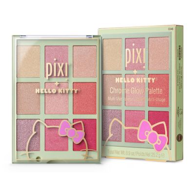 Pixi + Hello Kitty Chrome Glow Palette - 0.9oz