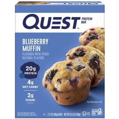 Quest Nutrition Nutrition Protein Bar - Blueberry Muffin