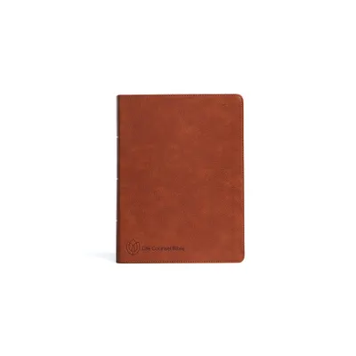 CSB Life Counsel Bible, Burnt Sienna Leathertouch - by New Growth Press & Csb Bibles by Holman (Leather Bound)