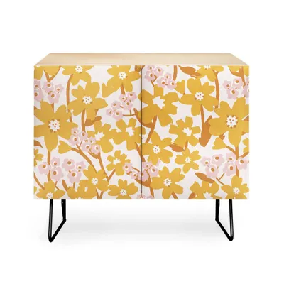 ThirtyOne Illustrations Wildflowers in Turmeric Credenza - Designs