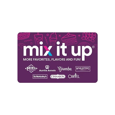 $25 Mix It Up Gift Card (Email Delivery)