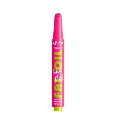 NYX Professional Makeup Fat Oil Slick Click Tinted Lip Balm - Thriving - 0.07oz