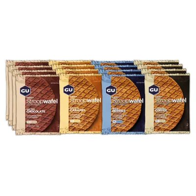 GU Energy Mixed Flavors Stroopwafel - 16pk