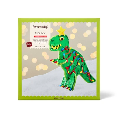 Christmas Dinosaur Sugar Cookie Kit - 9.3oz - Favorite Day