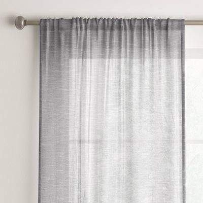 2pk 42x63 Light Filtering Window Curtain Panels Gray - Room Essentials