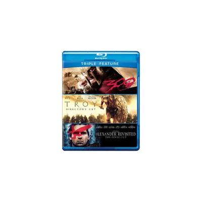 300 / Troy (Directors Cut) / Alexander Revisited: The Final Cut (Blu-ray)(2004)