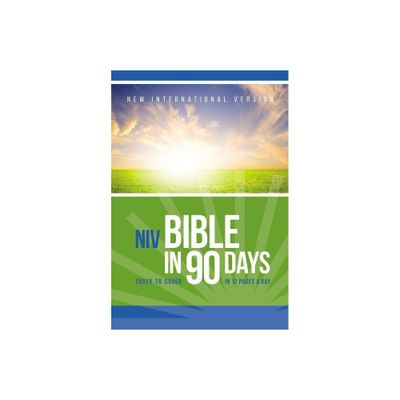 Bible in 90 Days-NIV - by Zondervan (Paperback)