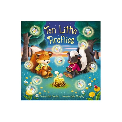 Ten Little Fireflies - by Deb Gruelle (Board Book)