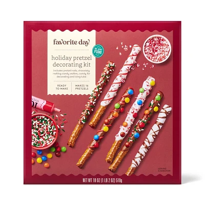 Christmas Pretzel Decorating Kit - 18oz - Favorite Day