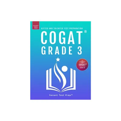 COGAT Grade 3 Test Prep - by Savant Prep (Paperback)