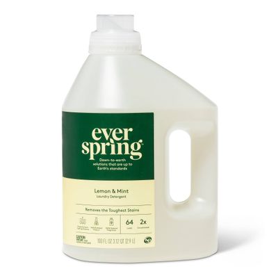 Laundry Detergent - Lemon & Mint - 100 fl oz - Everspring