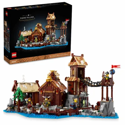 LEGO Ideas Viking Village Model Building Set 21343