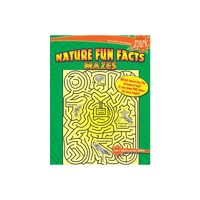 Spark Nature Fun Facts Mazes - (Dover Kids Activity Books: Nature) by Tony J Tallarico & Tony Tallarico (Paperback)