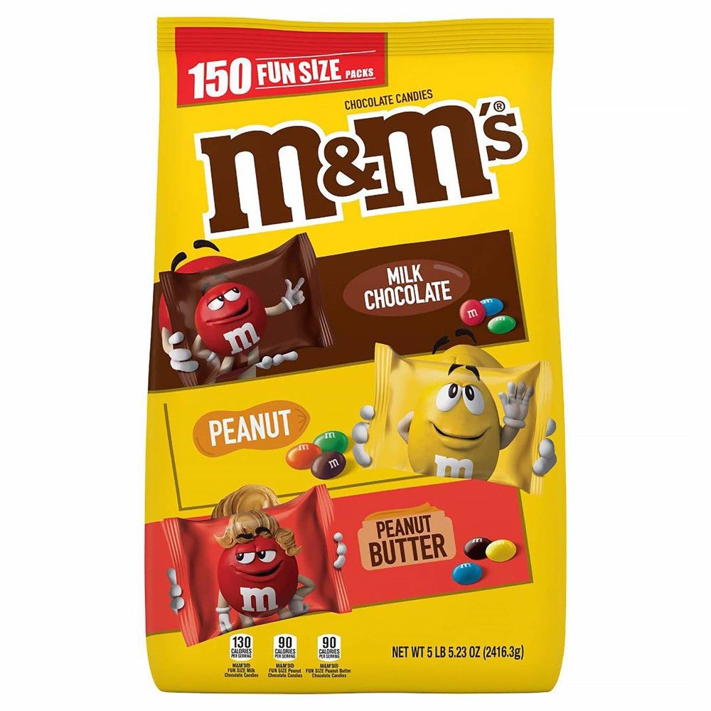 peanut butter m&ms fun size