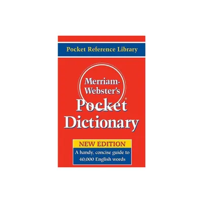 Merriam-Websters Pocket Dictionary - (Paperback)